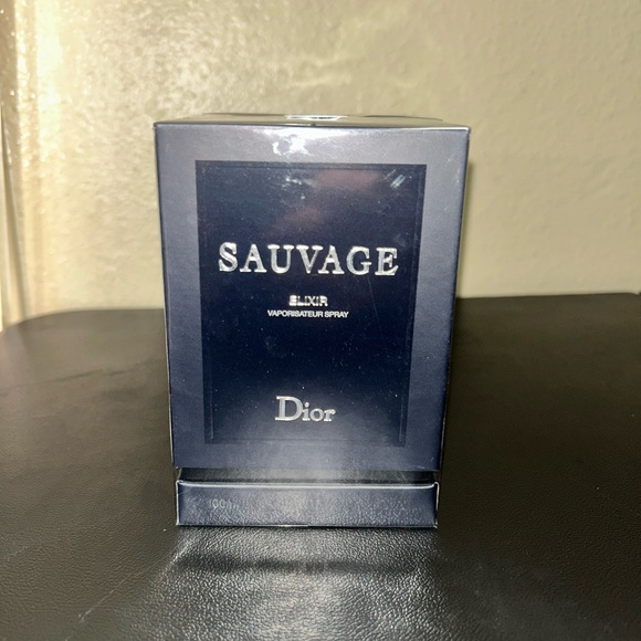 Dior Sauvage Elixir Men's Swim - Navy Blue